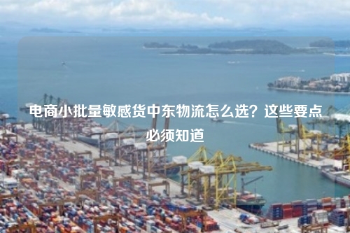 电商小批量敏感货中东物流怎么选？这些要点必须知道