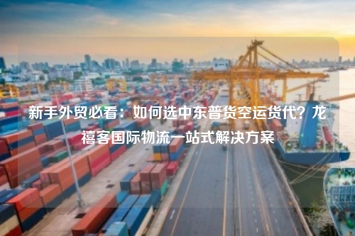 新手外贸必看：如何选中东普货空运货代？龙禧客国际物流一站式解决方案