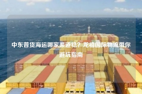 中东普货海运哪家渠道稳？龙禧国际物流带你避坑指南