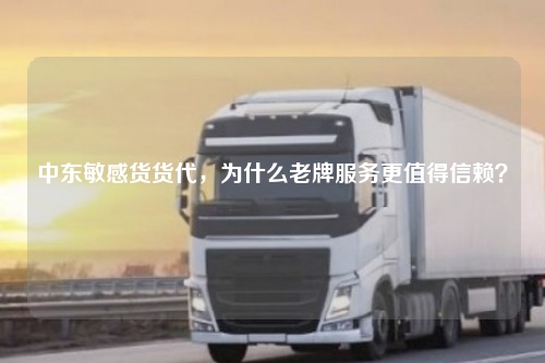 中东敏感货货代，为什么老牌服务更值得信赖？