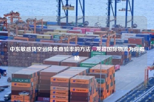 中东敏感货空运降低查验率的方法，龙禧国际物流为你揭秘