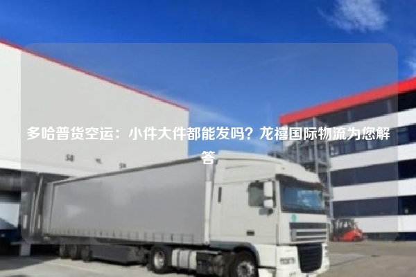 多哈普货空运：小件大件都能发吗？龙禧国际物流为您解答
