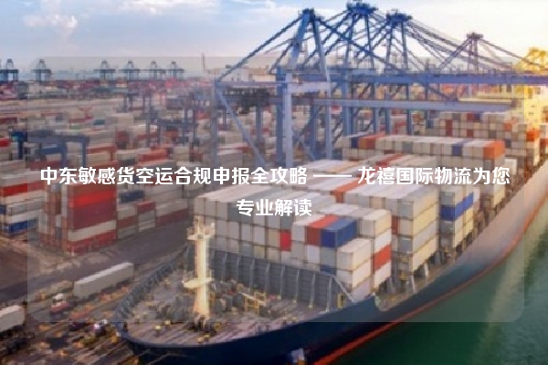 中东敏感货空运合规申报全攻略 —— 龙禧国际物流为您专业解读