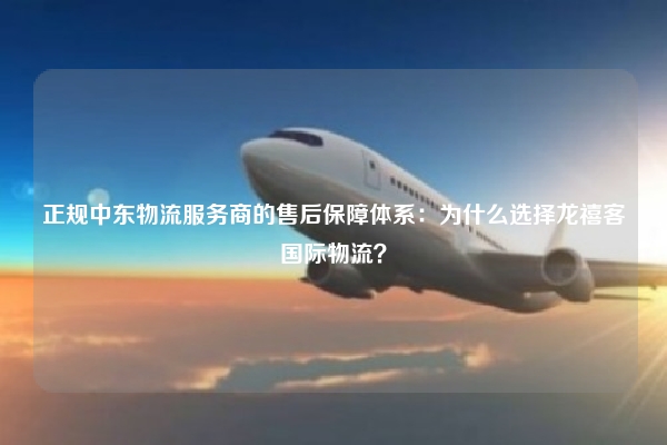 正规中东物流服务商的售后保障体系：为什么选择龙禧客国际物流？