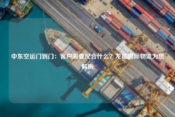 中东空运门到门：客户需要配合什么？龙禧国际物流为您解析