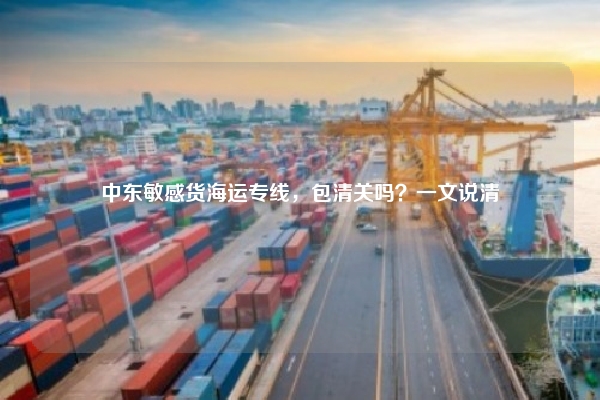 中东敏感货海运专线，包清关吗？一文说清