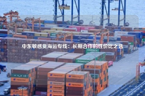 中东敏感货海运专线：长期合作的性价比之选